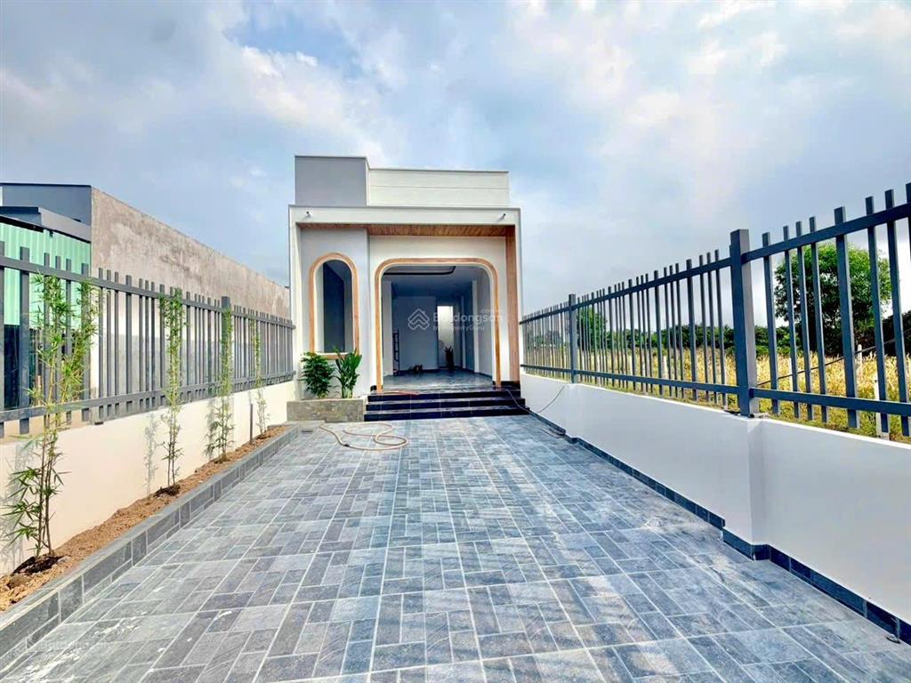 Bán căn nhà mới xây gần kcn phước đông 190m2 chỉ 1tỷ150