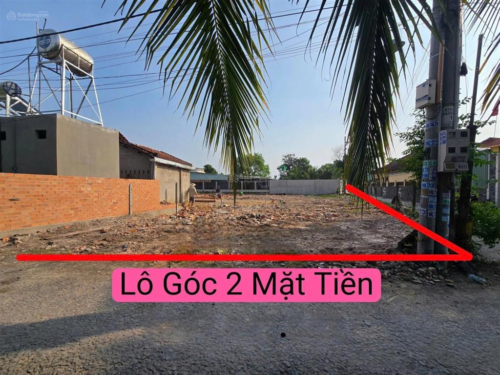 Lô góc 2 mặt tiền kinh doanh đường an phú 4 giá 930tr