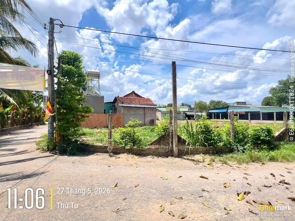 Bán lô đất 2 mặt tiền đường an phú 181m2 sẵn thổ cư giá 1tỷ6