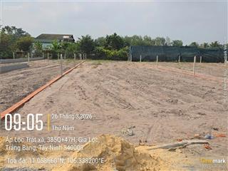 Bán lô đất thổ vườn 583m2 ngay ubnd gia lộc trảng bàng (9m x 50m nở hậu 10m) có 59m2 đất ở đô thị