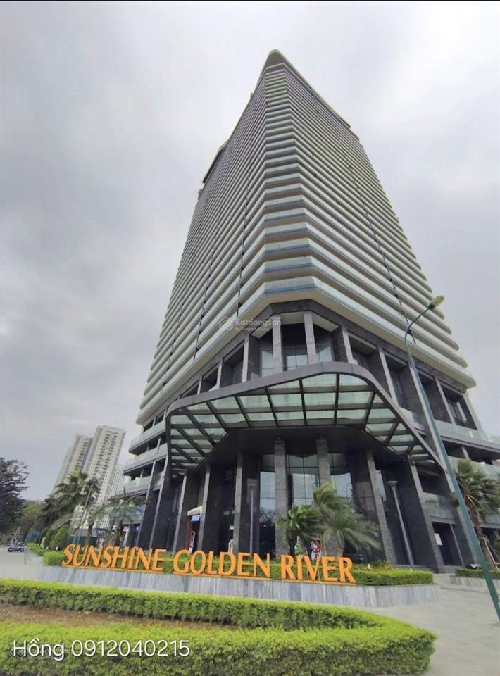 Chính chủ bán căn góc, view sông, sunshine golden river tây hồ, 161m, 3pn, full nội thất, 21 tỷ