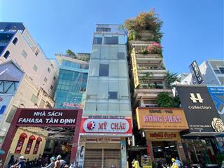 Ngộp bank bán tòa nhà mặt tiền hoàng hoa thám, quận tân bình  dt 7x29m  8 tầng  giá 42 tỷ