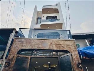 Nhà phố  phan huy ích  3 tầng btct  hẻm xe tải thông  43m2  sổ vuông a4  full nội thất xịn