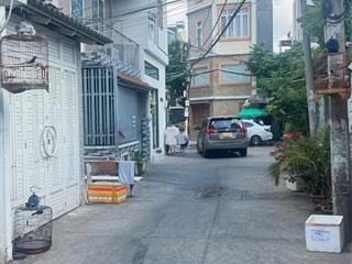 Chỉ 7.35 t.ỉ  nhà 4 tầng  60m2 (4.6x13m)  hẻm xe hơi tránh, quay đầu thoải mái  lê quang định