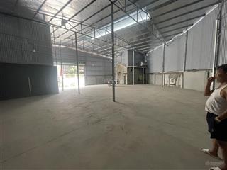 Cho thuê kho chứa hàng khu vực đức giang, xã hoài đức, 400m², điện nước sạch đầy đủ, 20tr/tháng