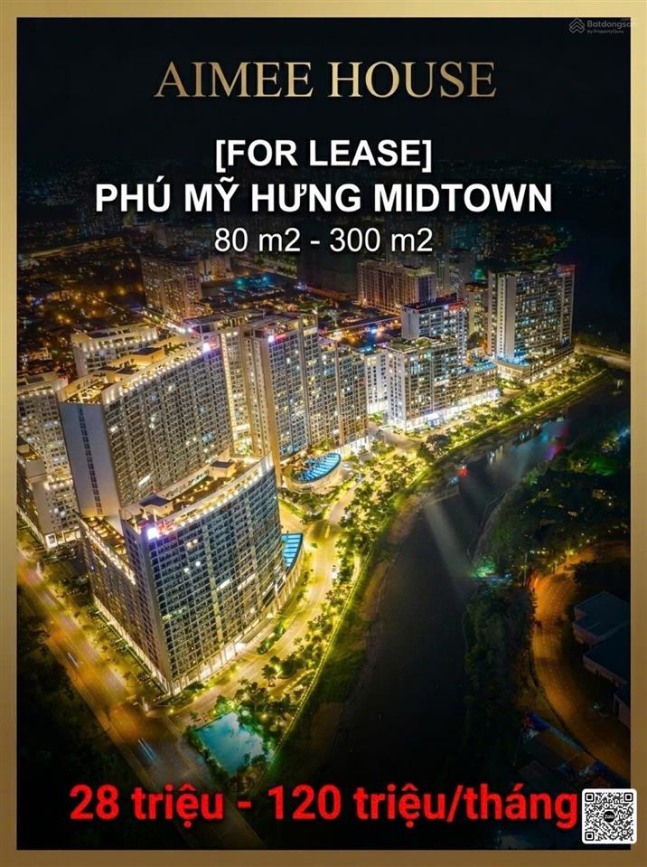 Cần cho thuê căn hộ cao cấp m7 midtown phú mỹ hưng chỉ 27 triệu/