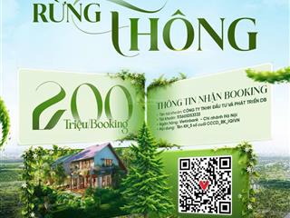 Booking ngay biệt thự rừng thông  phân khu retreat forest! mua trực tiếp nsl ecopa
