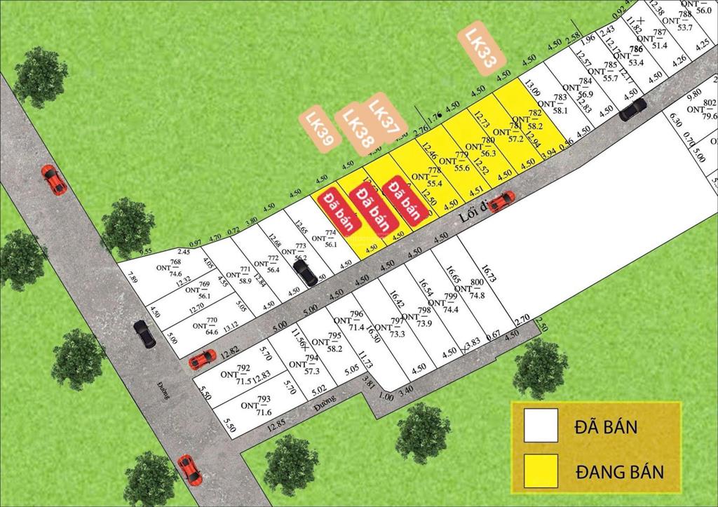 Cần bán 55,6m đông tảo nam, xã hoàn long, giá đầu tư khuôn đất cực đẹp