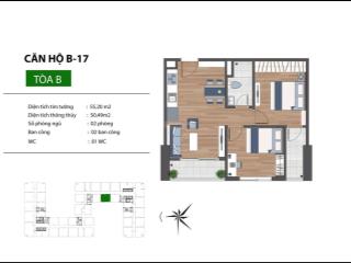 Cho thuê cc 2pn, 1wc, 52m2, giá ưu đãi 8,5 triệu tại chung cư đồi ben, bình dương