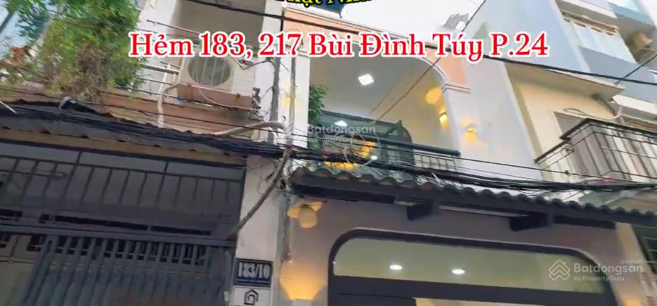 Chinh chủ cho thuê nhà hẻm 183 bùi đình tuý
