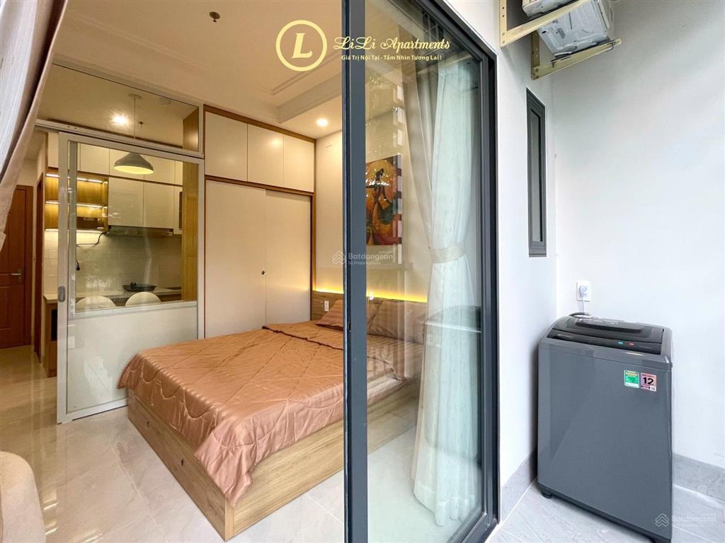 Khai trương chdv full nội thất  ban công ngay an khánh, quận 2