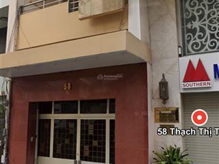 Cho thuê nguyên căn 58 thạch thị thanh, phường tân định, quận 1 (không kèm nội thất)