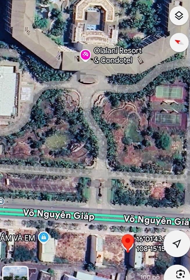 Đất biển võ nguyên giáp đối diện resort olalani sân bay nước mặnn