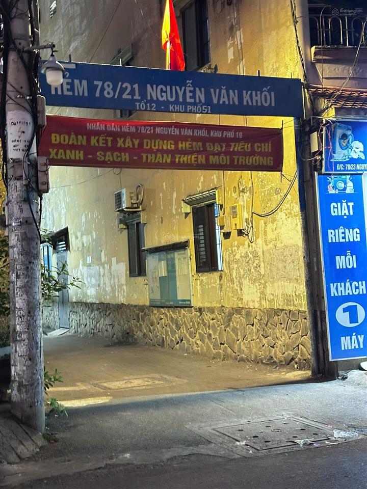 Cực phẩm 61m2, 3 tầng, hẻm xe hơi thông thoáng chỉ 6.4 tỷ  nguyễn văn khối  thông tây hội  p11