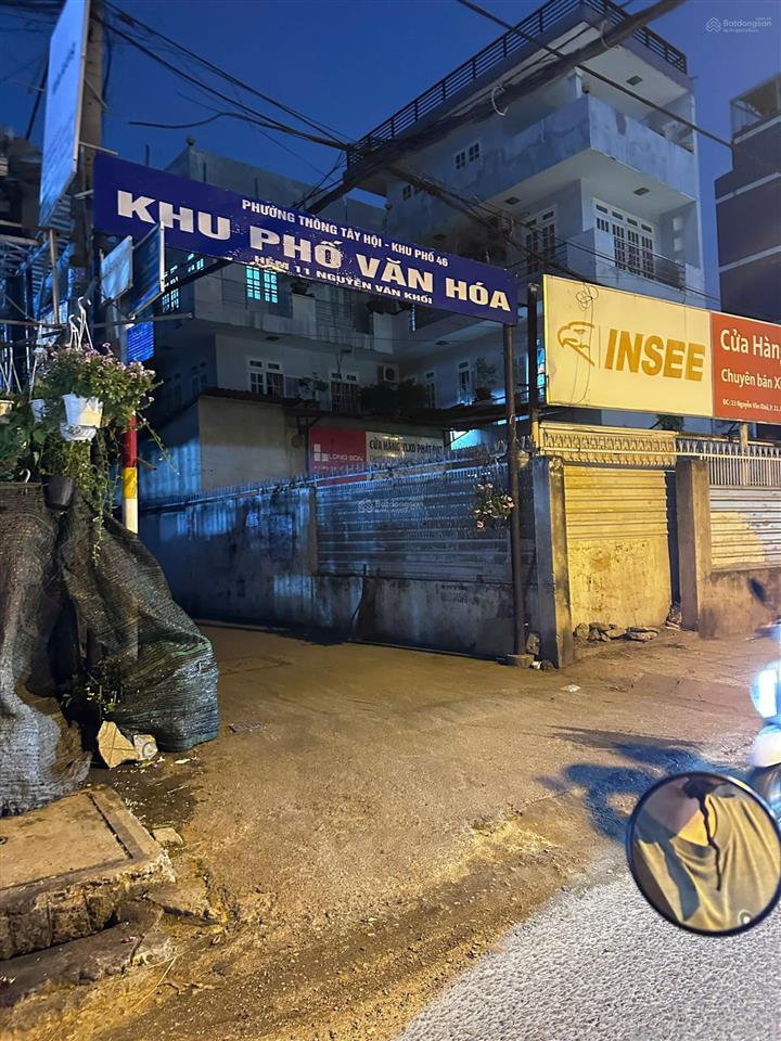 Cực phẩm 61m2, 3 tầng, hẻm xe hơi thông thoáng chỉ 6.4 tỷ  nguyễn văn khối  thông tây hội  p11