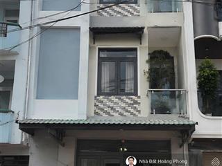 Hiếm có  65m  hẻm xe hơi  3 tầng  3 phòng ngủ  phạm văn chiêu  sổ hồng riêng  nhà gò vấp