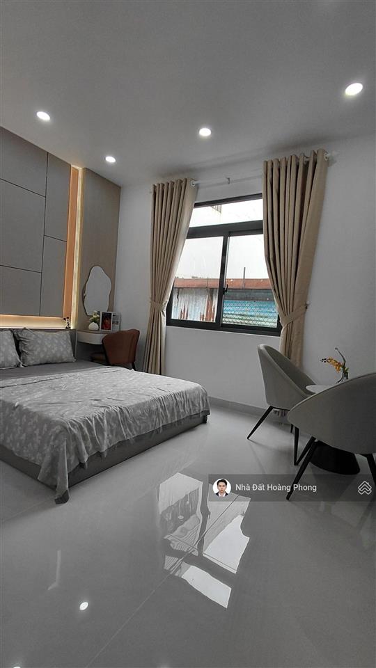 Hẻm xe hơi, 61.5m, 4 tầng btct, 6.1 tỷ, 4 phòng ngủ, bán nhà gò vấp, gần quang trung, sổ hồng riêng