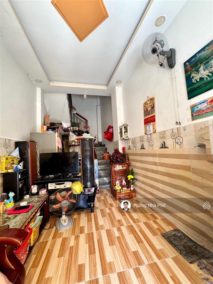 Giảm 300 triệu, 80m² sử dụng, nhỉnh 3 tỷ, 4 tầng bê tông cốt thép, bán nhà gò vấp, đỗ thúc tịnh