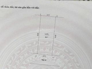 Bán 36m2 đất ngã tư sở ô tô vào đất ngõ ô tô phân lô mặt tiền 3.7m sổ đỏ hoa hậu chỉ 11.86 tỷ hiếm