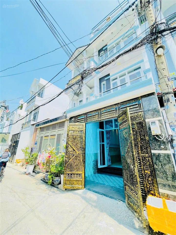 Nhà đẹp tân thới hiệp xe hơi tới nhà dọn vào ở ngay