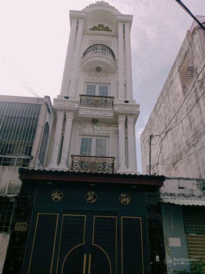 Nhà đẹp tân sơn nhì, q.tân phú, đường nhựa 8m thông, 4 tầng, giá thiện chí