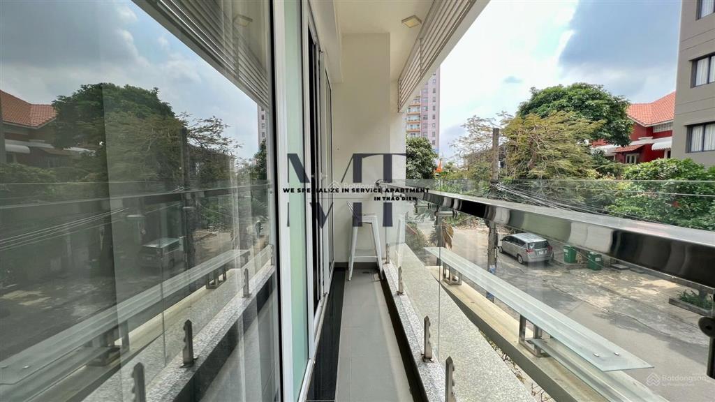 Trống căn hộ 2 phòng ngủ  full nội thất  máy giặt riêng  trong khu phố tây  thảo điền