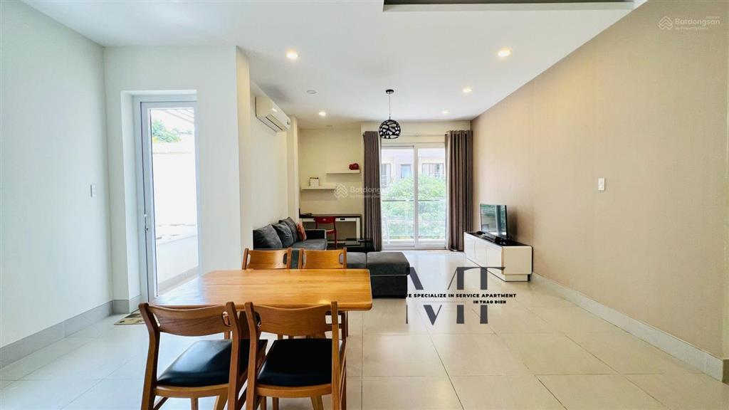 Trống căn hộ 2 phòng ngủ  full nội thất  máy giặt riêng  trong khu phố tây  thảo điền