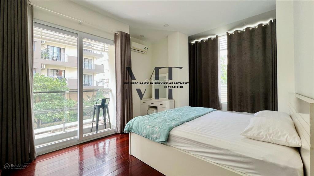 Trống căn hộ 2 phòng ngủ  full nội thất  máy giặt riêng  trong khu phố tây  thảo điền