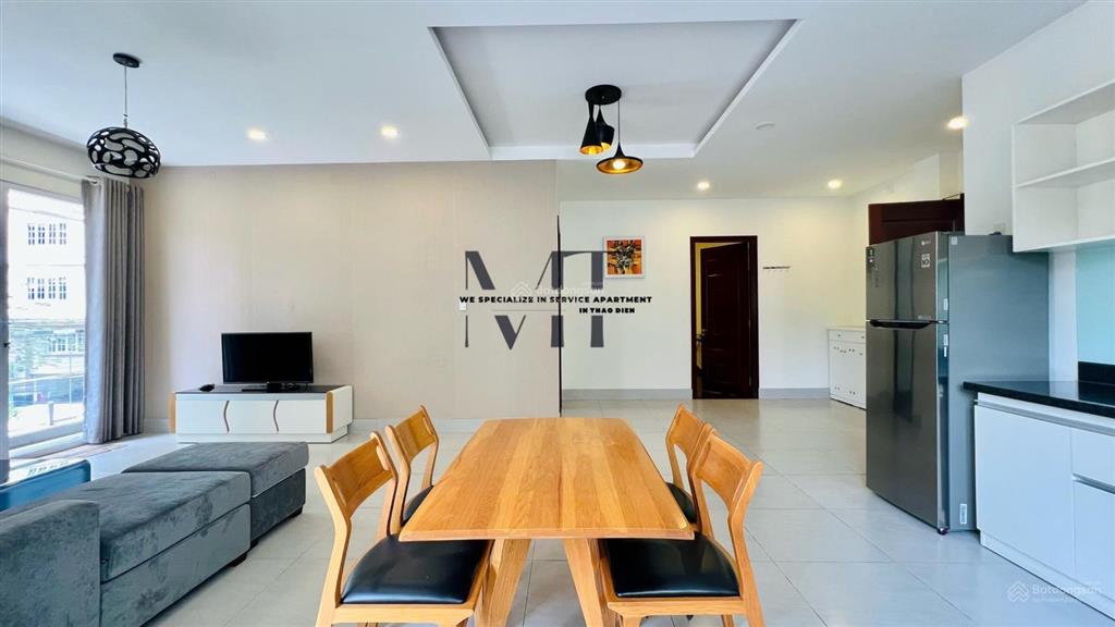 Trống căn hộ 2 phòng ngủ  full nội thất  máy giặt riêng  trong khu phố tây  thảo điền