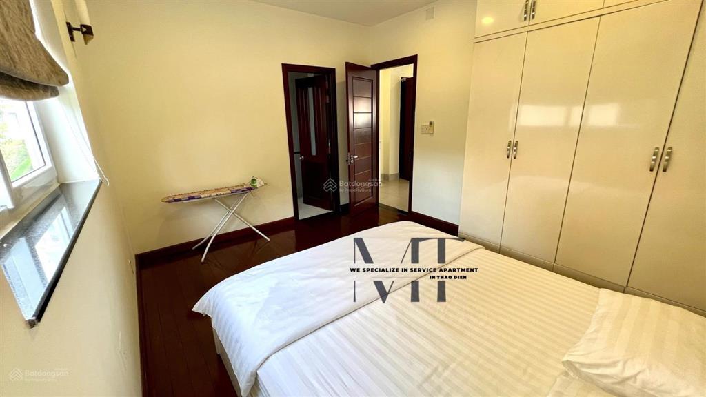 Trống căn hộ 2 phòng ngủ  full nội thất  máy giặt riêng  trong khu phố tây  thảo điền