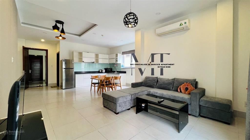 Trống căn hộ 2 phòng ngủ  full nội thất  máy giặt riêng  trong khu phố tây  thảo điền