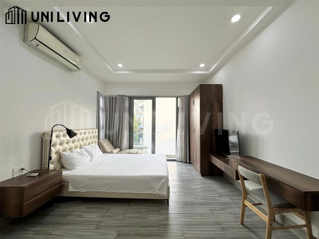Studio 35m2 vibe tối giản có bồn tắm nhiều ánh sáng ở quận 2 510p vào q1