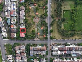 Lô đất biệt thự đơn lập 14x18m mặt sau view công viên khu nam thông  phú mỹ hưng