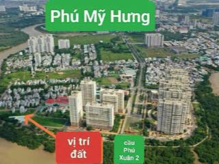 Cam kết thông tin chuẩn bán nhanh nền đất nhà phố khu tdc phú mỹ gần phú mỹ hưng 5x18m