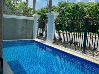 Biệt thự đơn lập phú mỹ hưng 5pn thang máy + hồ bơi
