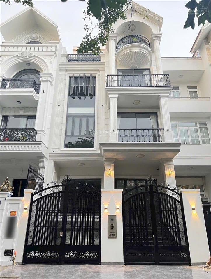 Biệt thự 7.5x20m có thang máy, nhà đẹp kdc him lam giá 65tr