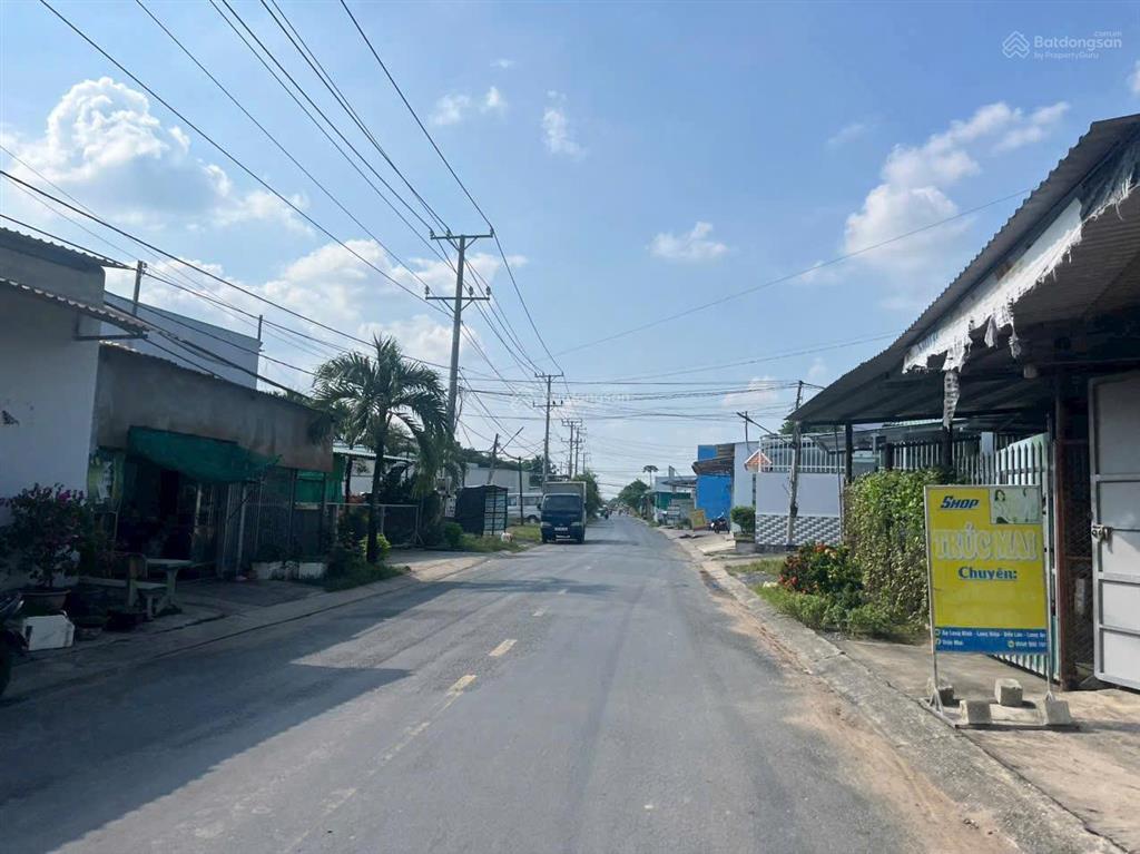 Cần bán đất mặt tiền đường cộng đồng lộc trung, mỹ lộc, cần giuộc, giá 730 triệu / dt 152m2 thổ cư