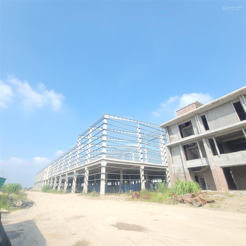 Cho thuê kho, nhà xưởng 1600m2 tại phố nối a, bần yên nhân, 100 nghìn vnd/m2/th