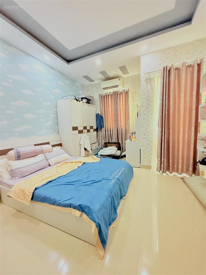 Nhà 4 tầng trương đình hội q8  50m  sát hẻm ô tô  ngang 4m x 12m  chỉ hơn 5 tỷ