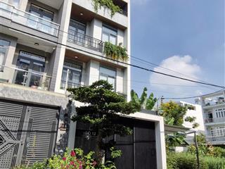 Bán nhà mặt tiền 4 tầng khu dân cư phú lợi ngang 5m xe hơi ngủ tặng nội thất gần chợ khu phân lô