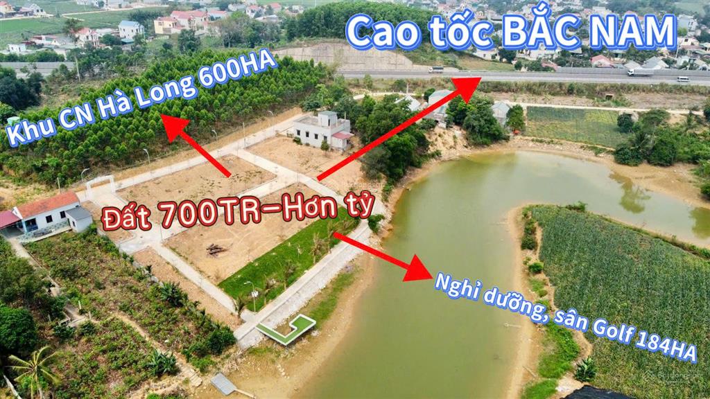 Sẵn lô 111m2 view hồ cánh chim tại xã hà long  thanh hóa