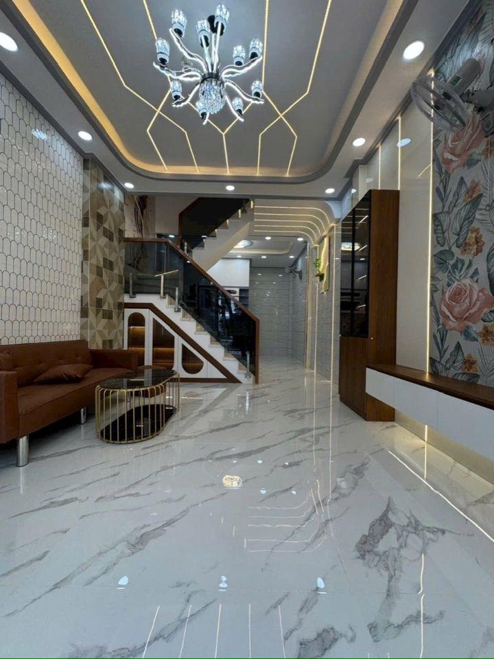 NHÀ TÂN HOÀ ĐÔNG - QUẬN 6 (4 x 13) Hẻm xe hơi đỗ khu vực dân trí cao