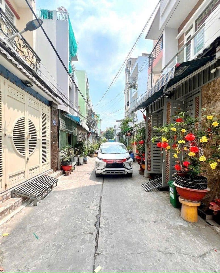 Nhà 3 tần Hương Lộ 2 (đt 45m) 2 mặt hẻm xe hơi thông pháp lý chuẩn shr 4 đ nhỉnh 