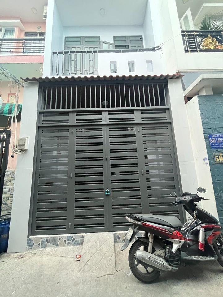 Nhà 2 tần khu Gò Xoài (4x12) hẻm xe hơi dỗ pháp lý chuẩn shr 4₫ nhỉnh 