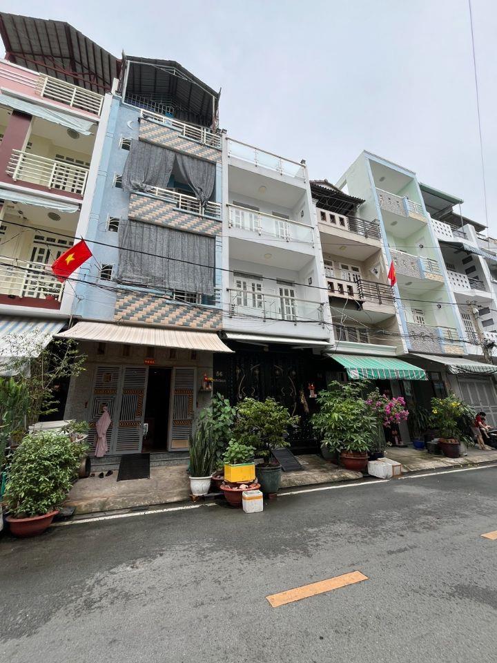 Nhà 4 tân khu dân cư Bình Phú - An Dương Vương (đt 48m) hẻm thông thoáng có lề 2 m 8₫ nhỉnh #00197 