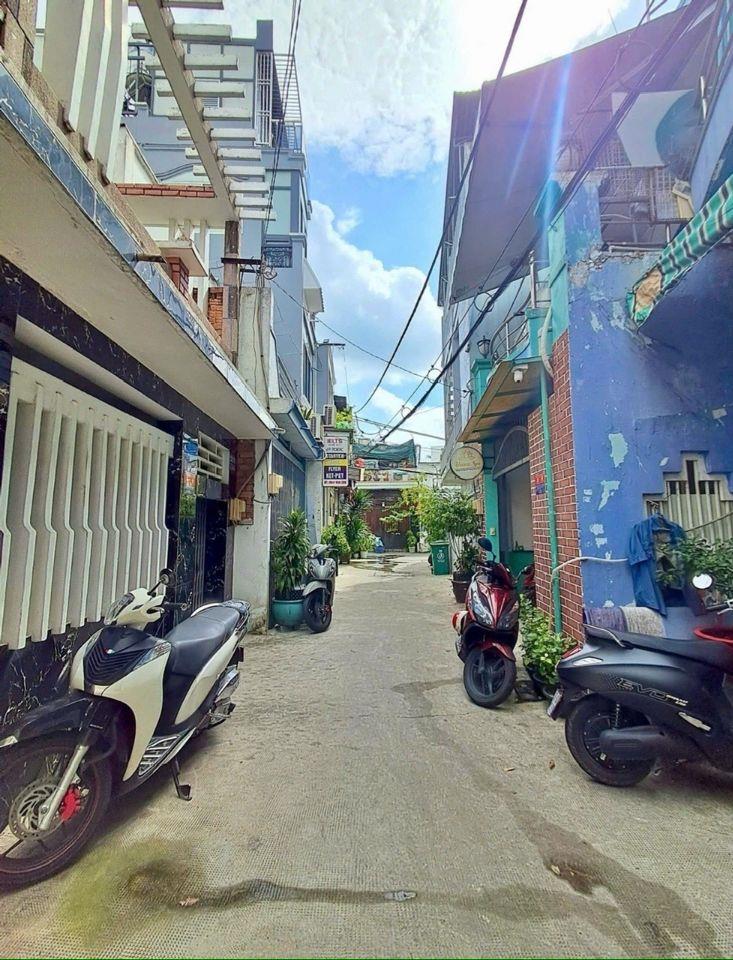 Nhà 2 tần Bà Hom - Vòng Xoay Phú Lâm (đt 57m) hẻm xe hơi thông pháp lý chuẩn 5₫ nhỉnh #00201 