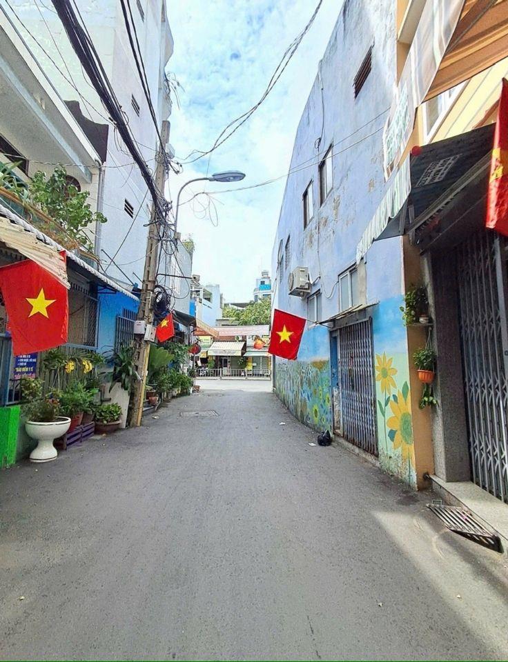 Nhà 2 tần Bà Hom - Vòng Xoay Phú Lâm (đt 57m) hẻm xe hơi thông pháp lý chuẩn 5₫ nhỉnh #00201 