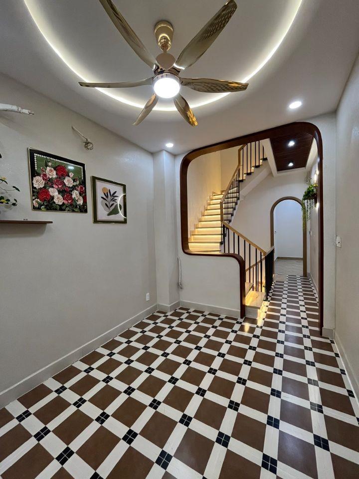 Nhà 3 tần xây mới kiên cố Cư Xá Phú Lâm A - Kinh Dương Vương (5.7x21) hẻm xe hơi thông thoáng 7₫ nhỉnh #00217 
