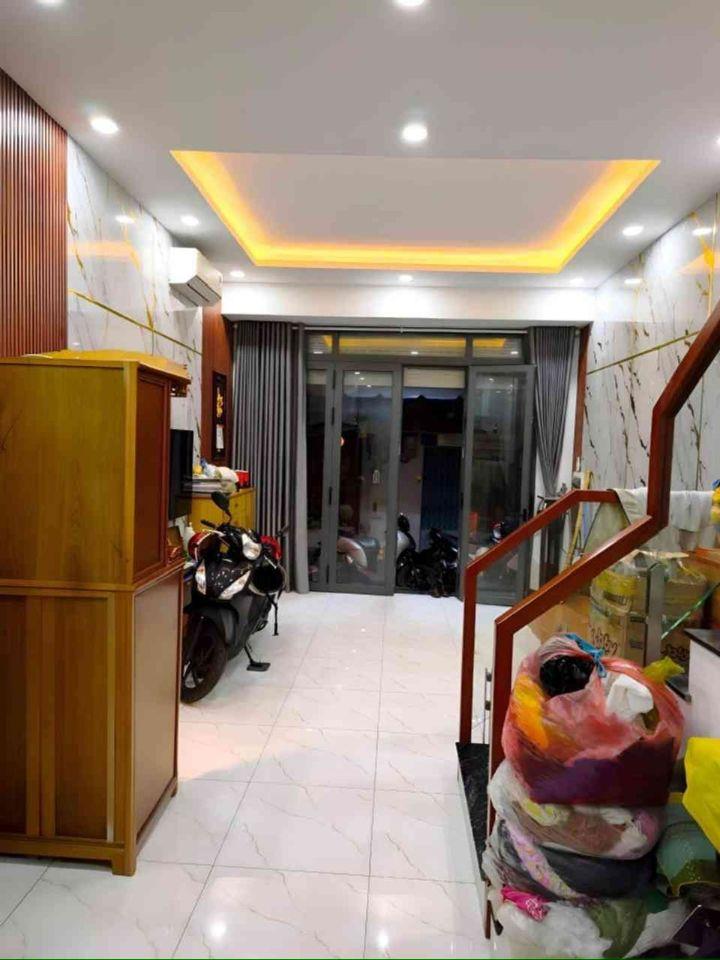 Nhà 4 tần chủ tâm quyết xây kiên cố Bình Tiên (4x12) hem 5 m thông thoáng shr 7d nhỉnh #00227 