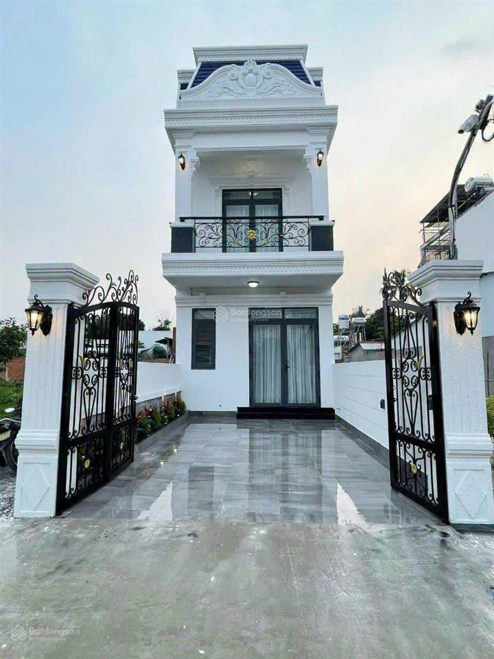 Bán nhà 1 trệt 1 lầu sổ hồng riêng 80m2 khu dân cư vsip3 tân uyên bình dương